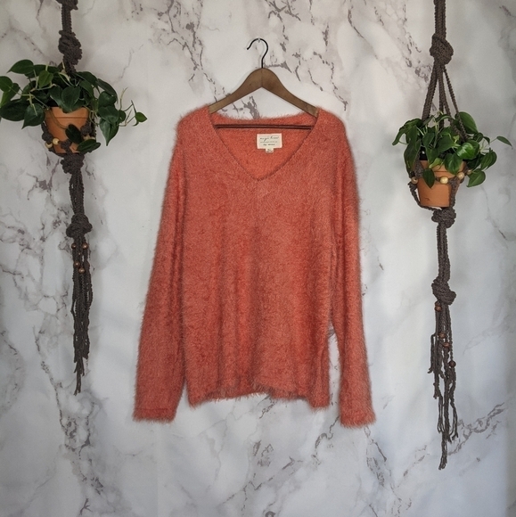 Evy's Tree The Ruthie salmon sweater - Picture 3 of 10